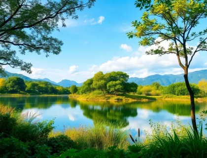 has lake yiganlawi ever dried up